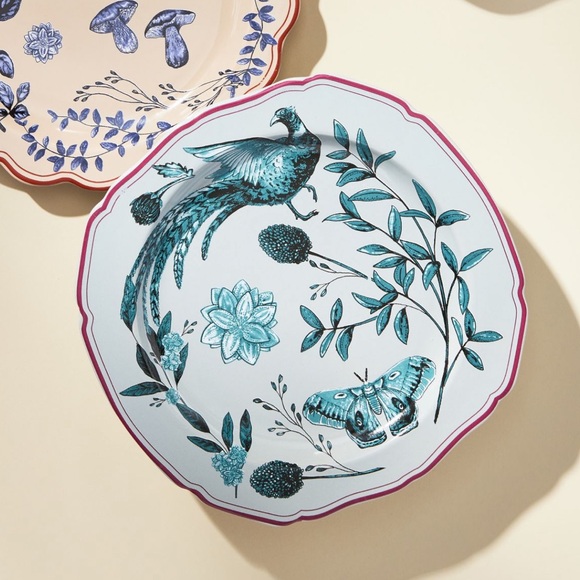Anthropologie Graphic Elin Dessert Plate Set - Picture 2 of 4